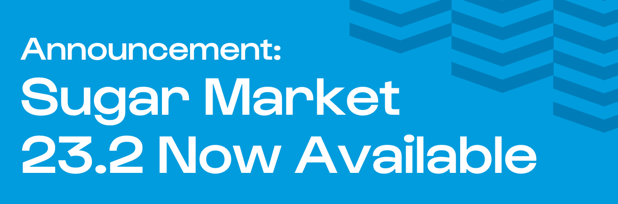 Announcement: Sugar Market 23.2 Now Available